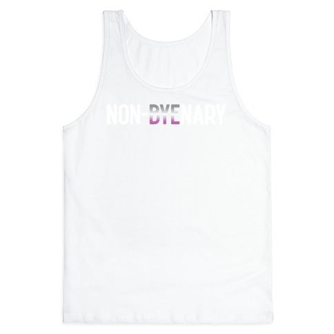 Non-byenary Asexual Non-binary Tank Top